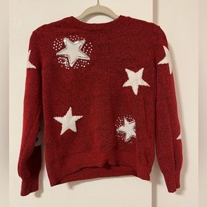 Star Sequin Christmas Sweater